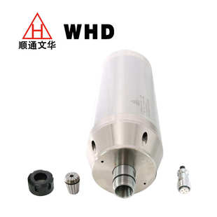 动力头主轴 顺通 Φ125 6KW水冷高速电主轴 雕刻机主轴电机