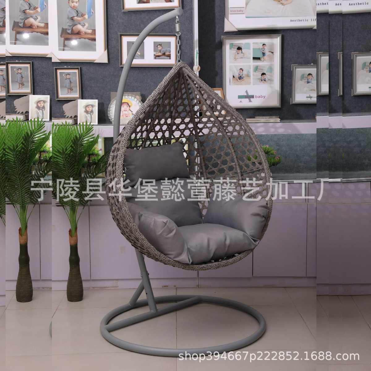 吊篮吊椅藤椅单人阳台秋千户外秋千椅鸟巢摇篮椅室内吊篮椅