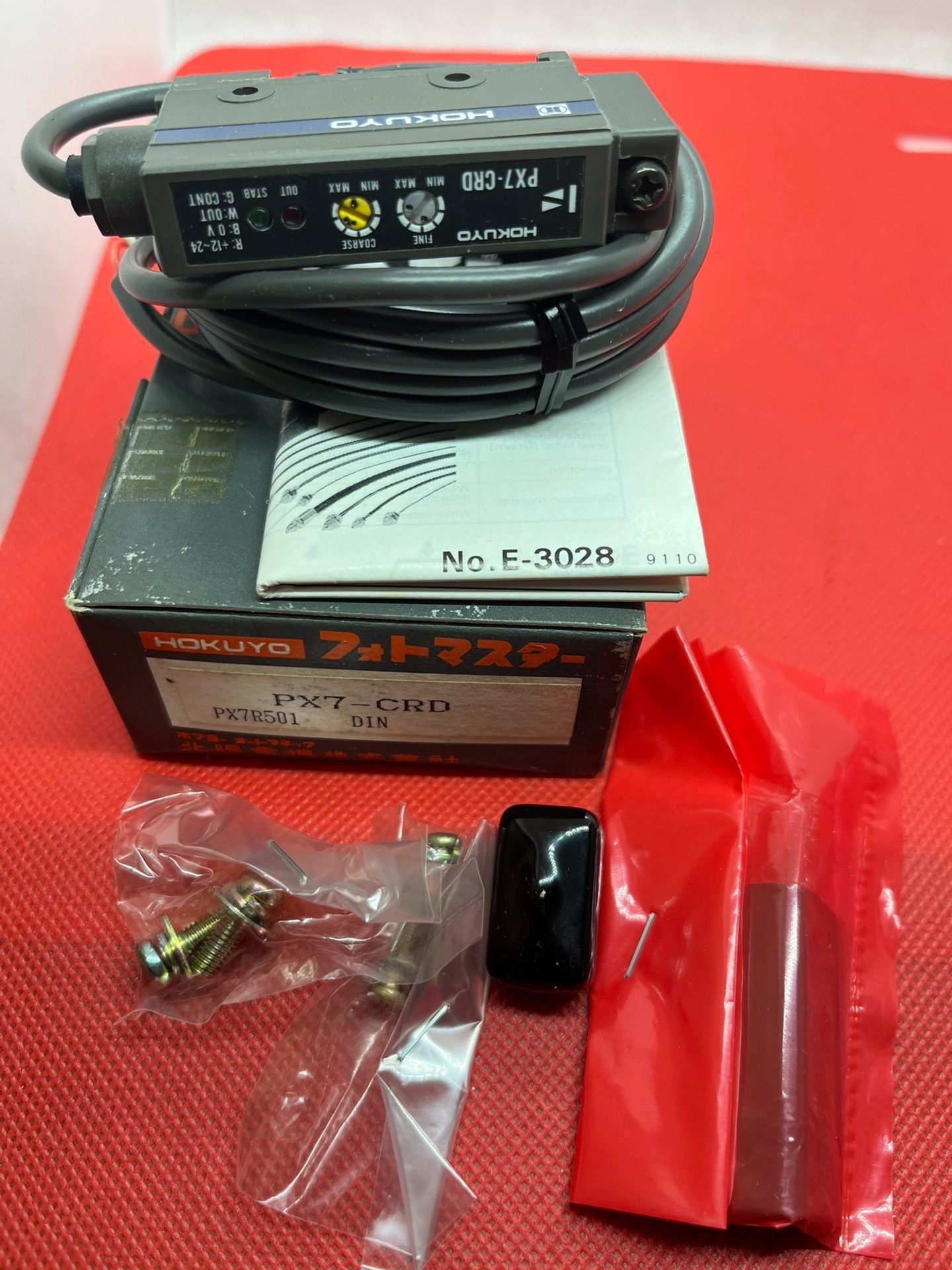 进口日本北阳HOKUYO原装全新,PX7-CRD光纤放大器