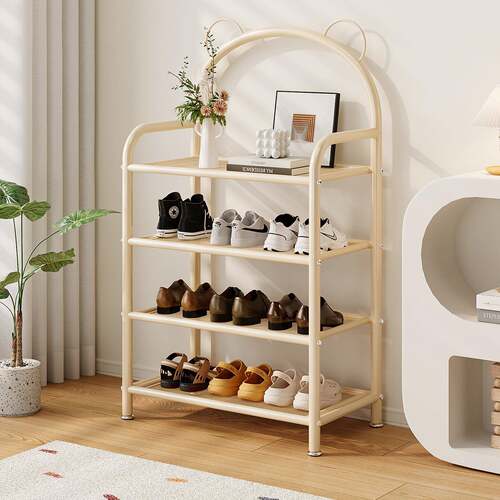 Creative Creamy Style Cute Bear Multi-layer Shoe Rack for Ho