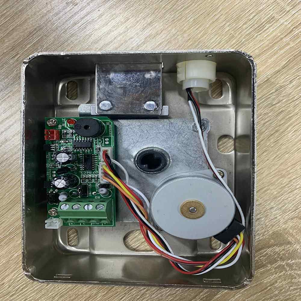 门禁静音电控锁2v家出租房智能卡I用D扣卡刷遥控灵动锁电391机1锁