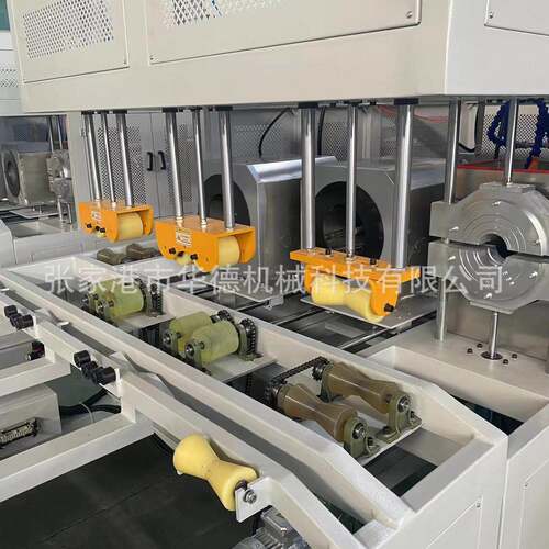 箱材张家港MPP管材扩口机塑料管WRC器扩口机全自动双烘管材扩口机