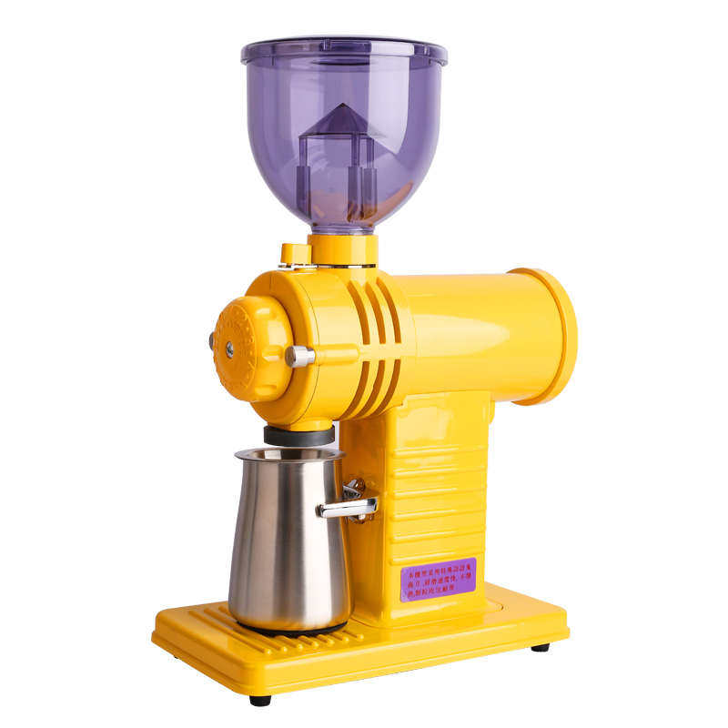 可选110V商用电动小富士磨豆机单品鬼齿磨盘小钢炮咖啡豆研磨家用