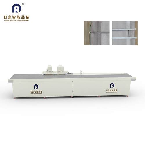 卷帘窗帘罗马帘自动无缝焊接机罗马帘布头侧摆下摆包边粘合热熔机