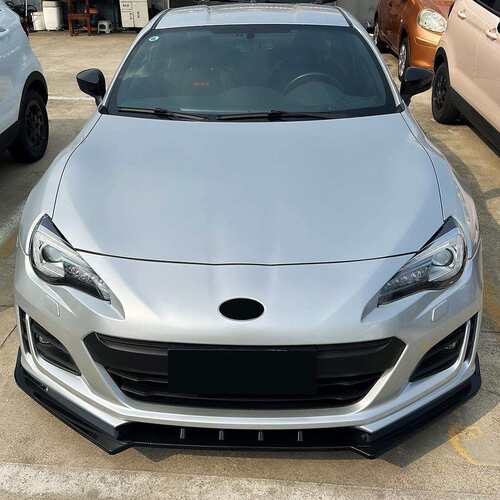 适用斯巴鲁BRZ 2017-2020前杠前唇前铲扰流板外饰跨境改装