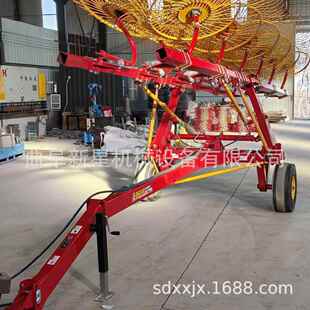 液压升降牧草搂草机牵引指盘式拾草机秸秆稻草搂草机