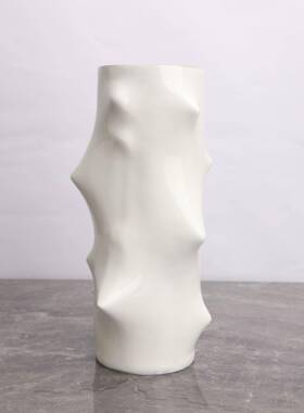 代简GEO约创现件意海参花器树软脂摆样板房售楼部酒店花插花瓶装