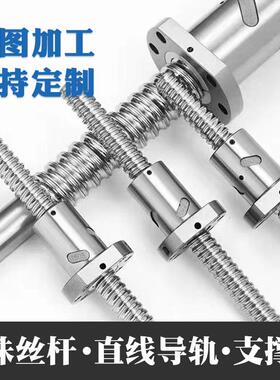 国产TBI精密滚珠丝杠SFNH SFH1605/1610/2020/2010/2510研磨丝杆