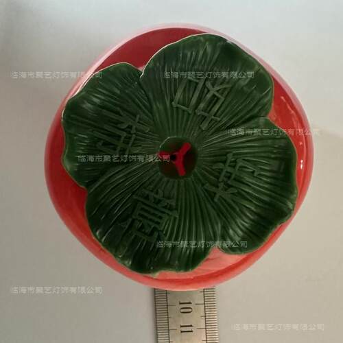 新款柿柿如意柿ED太阳能柿DJH子灯新款户灯火外小院春节子灯L串串