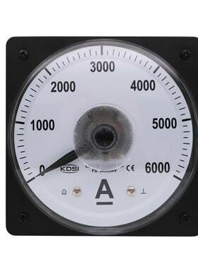 供应广角度指针式电流表LS-110DC50mV6000ACE认证电流表