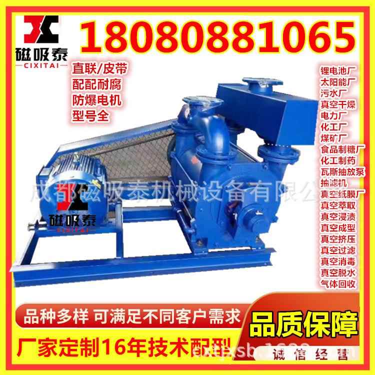 毕节11KW水环真空泵耐腐蚀无油真空泵2BEA水环液环式真空泵水循环