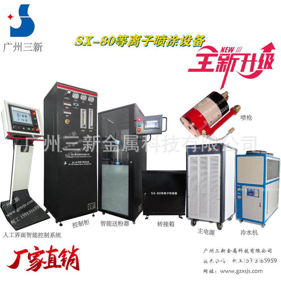 SX-80等离子热喷涂 送粉器 广州三新等离子陶瓷粉末喷涂设备 喷枪