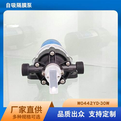厂家供应直流低噪音微型自吸XTL自动启停水泵30W泵电动隔膜泵