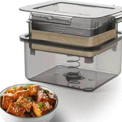 Tofu Press Tofu Drainer 3-Layer Tofu Press Making Mold Built