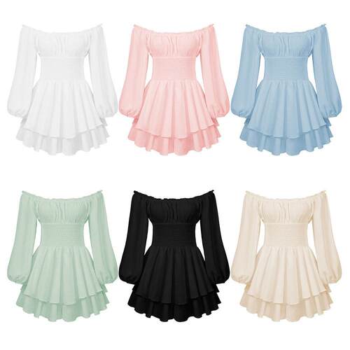 Jumpsuit women's one shoulder long sleeved super beautiful