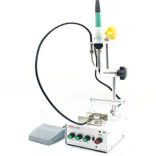 360&deg;固定式 可调温自动焊锡台 恒温脚踏焊锡机电 3100脚踏式