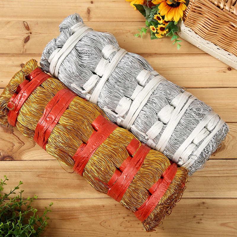 厂家批发金银丝松紧绳 1.0MM弹力松紧绳 服装吊牌 量大优惠