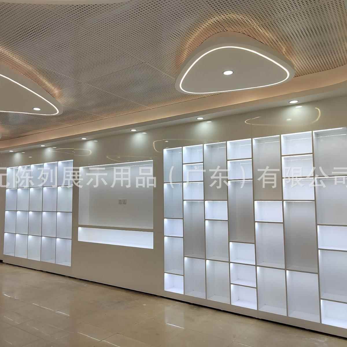 企业展厅 公司展厅 会议厅墙面展柜制作 整店设计 样品间展览道具
