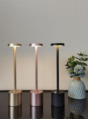 马爆款台灯亚简餐约创意装饰厅酒吧LEKDL21043D灯可充电逊复古台