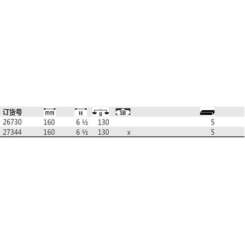 德国 Wiha威汉 26730 Z 07 0 01 经典长扁嘴钳 27344