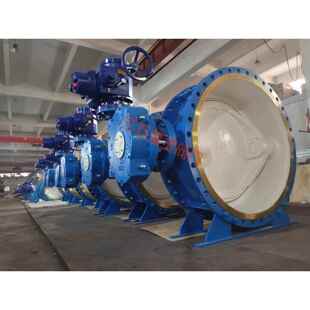 DN700电动法兰式 16C合金钢密封双向密封蝶阀 硬密封蝶阀D943H