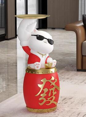 创旁意宇人航落地员太空落地大落地摆件客厅沙发装饰品开型业乔迁