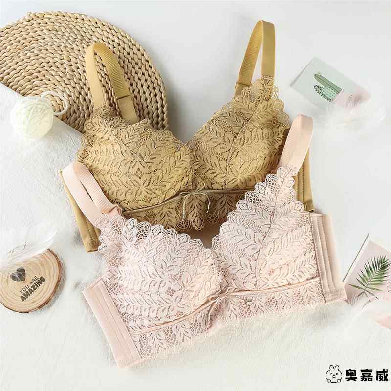 天丝娜3114小胸中厚乳棉无磁无铁无钢圈文胸无痕柔软四排扣内衣女