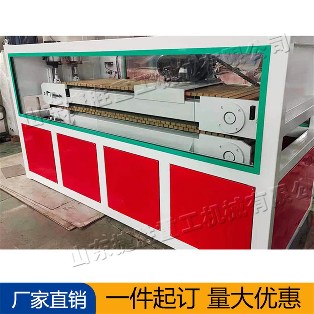 橡胶带式塑料型材牵引设备墙板扣板引出机履带式片材牵引机