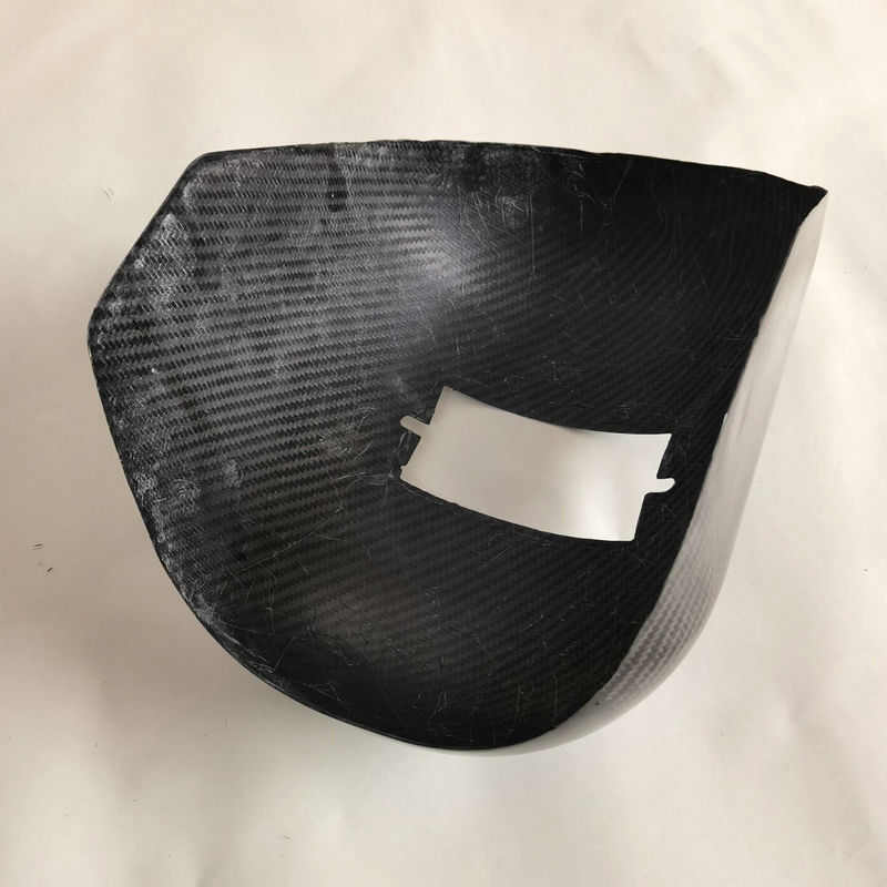 碳素纤维3K表面电焊面罩 碳纤维防护面具 碳纤维罩壳防护罩