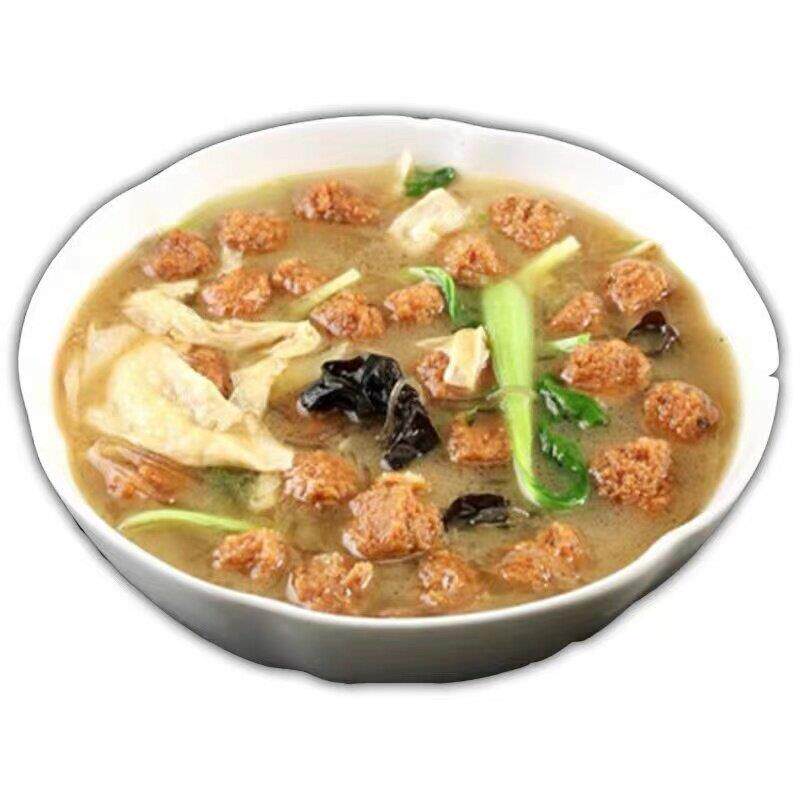 特产手工绿豆丸子河南安徽特产农家自制火锅丸子传统工艺绿豆圆子