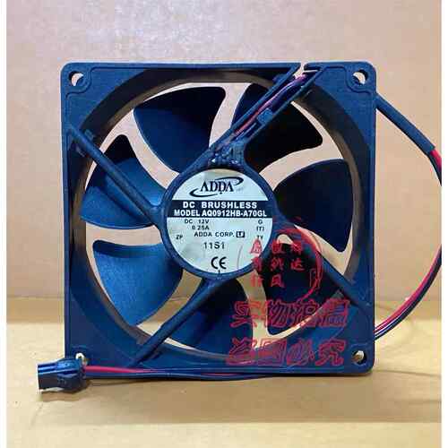 全新原装ADDA AQ0912HB-A70GL 12V 0.25A 9025 防水IP55风扇