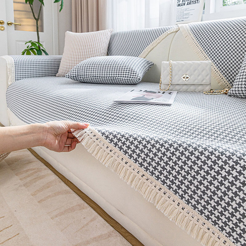 棉线老粗布四季通用轻薄防滑时尚简约坐垫子套罩盖背巾全包一体式,居家布艺,沙发套,淘宝优惠券,粉丝福利购,淘宝优惠卷