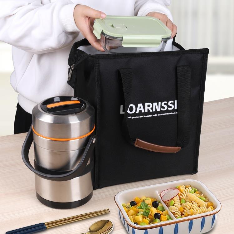 多用途饭盒保温袋手提袋大容量上班族带饭便当包防水保温饭桶袋子