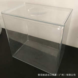 XA系列嘉宝PC新注艺方形胶圈平盖密封储存箱透明防潮尘花胶海产盒