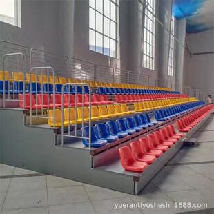 优质供应大量体育场体育馆看台伸缩看台看台座椅按需生产