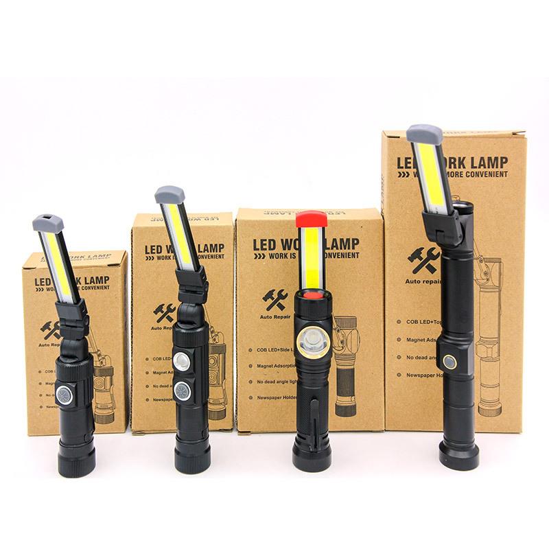 汽车维修led工作灯USB充电强磁铁车用应急灯检修灯户外强光