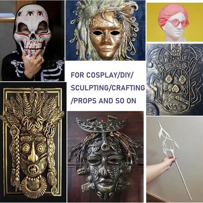 500g Air Dry Clay Foam Modeling Clay, Soft Squishy Molding C