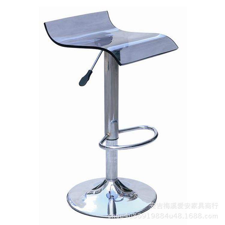 厂家直销亚克力透明酒吧椅吧台椅子高脚凳升降椅手机店柜台椅奶茶