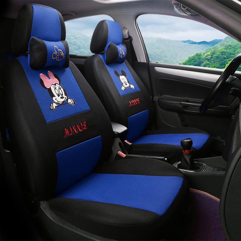 厂5家直季销新款四通用三明治卡通全包汽车座套捷达FLP志夏利威N