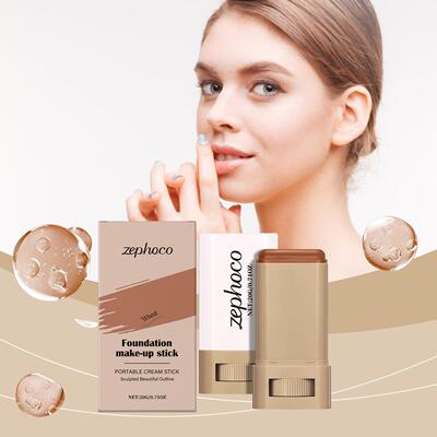 Zephoco Wheat-colored Moisturizing Concealer Foundation Stic