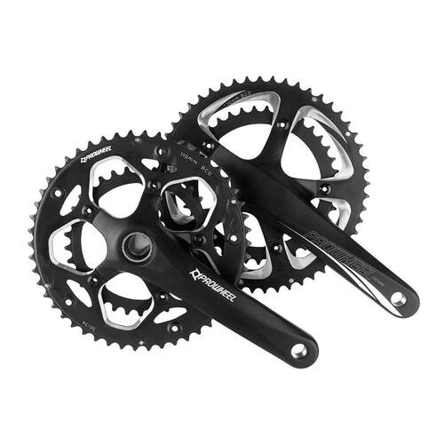 PROWHEEL浩盟公路车牙盘中空一体超轻超润8速9速10速11速轻量化