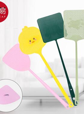 包邮/10Y苍蝇拍A143-塑料长柄蚊子加大家用手动拍蚊