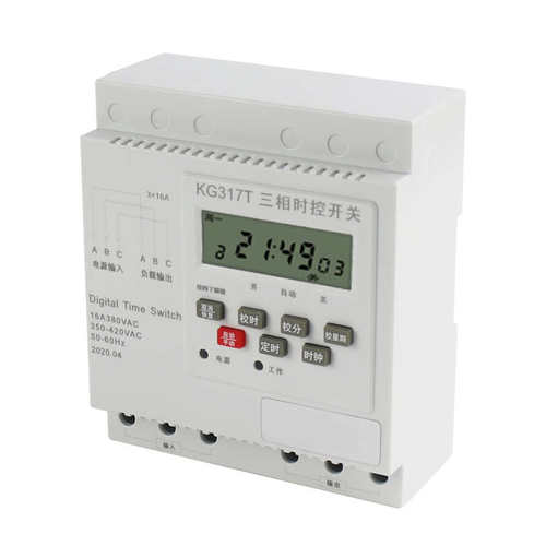kg317t定时器控微电脑断电三相三线时自动全自动380v水泵开关电机
