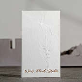 你好名片定制高档创意设计高端卡片订做棉纸凹凸印商务印刷蒙特利