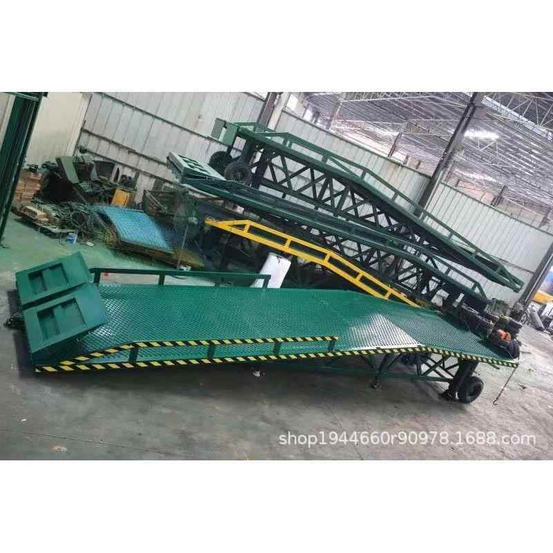 移动式液压登车桥货柜装车斜坡搭桥升降机叉车跑道集装箱卸货平台