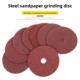 德国钢纸研磨盘抛光4寸钢砂研磨盘砂纸研磨盘角磨机高速砂纸研磨