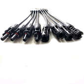 器并联太阳能组件y连接器 四一出 11500v拖 五通 mc4光伏4型mc4板