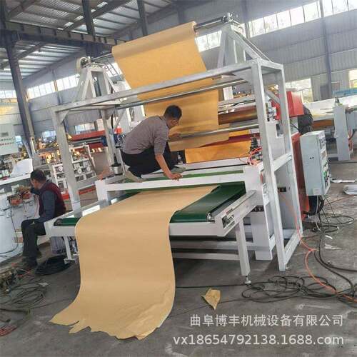 EVA泡棉双面热熔胶背胶机 自粘海绵离型纸油性不干胶涂胶复合机