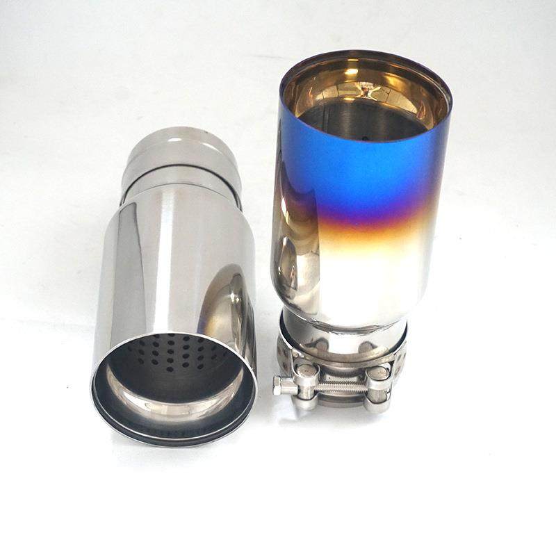 适用于宝马改装3456系320li535汽车排气管不锈钢通用尾喉