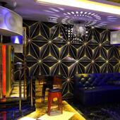 ktv酒吧背景墙纸歌厅闪光墙布3d立体反光亮光走廊舞厅装 修墙壁纸